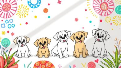 Dog coloring pages