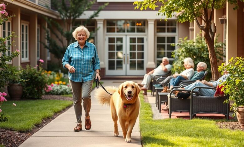 assisted living pets allowed